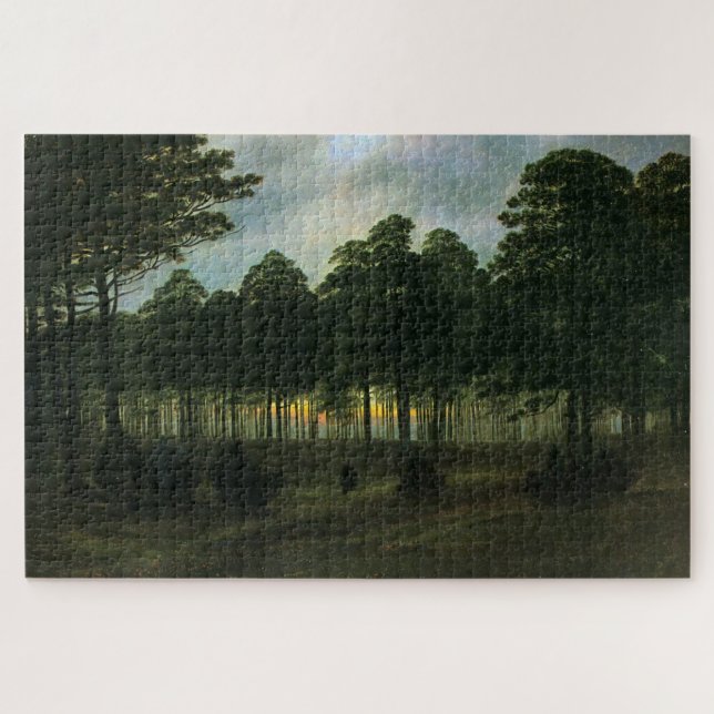 Der Abend - Caspar David Friedrich (Horizontal)