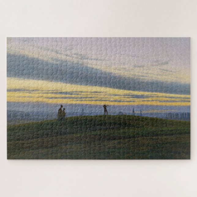Der Abend Star: Eine romantische Landschaft (Horizontal)
