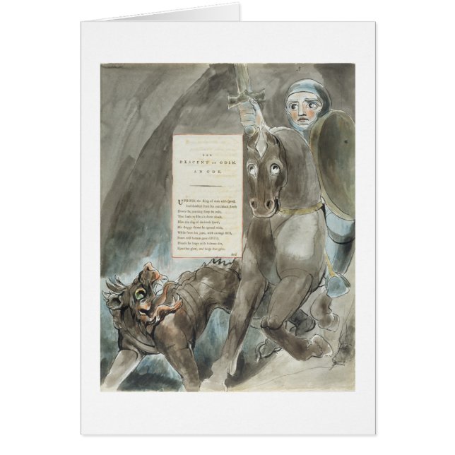 Der Abfall von Odin, eine Ode, 'von den Gedichten (Vorne)