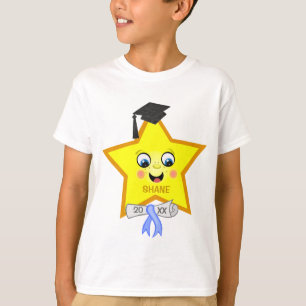 Der Abschluss-Stern-T - Shirt des Jungen