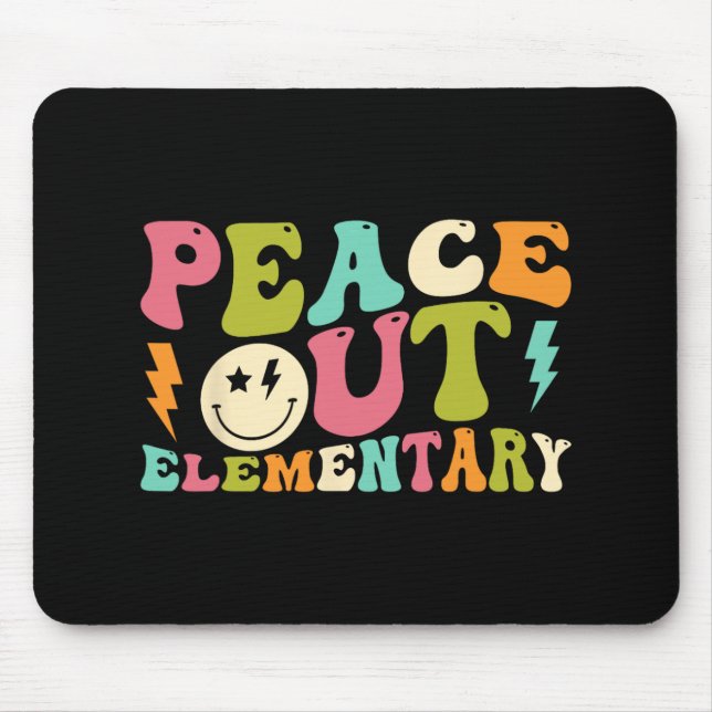 Der Abschluss von Elementargärten am letzten Schul Mousepad (Vorne)