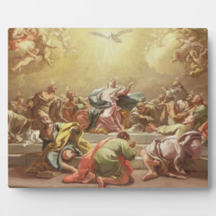 Der Abstieg des Heiligen Geistes Fotoplatte