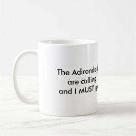 Der Adirondacks nennen - Adirondack Stuhl Tasse