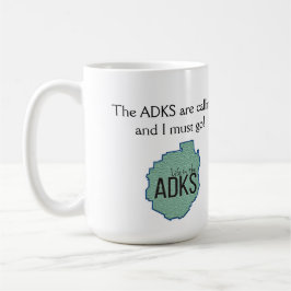 Der Adirondacks nennen - fügen Sie Ihre ADK Stadt Tasse