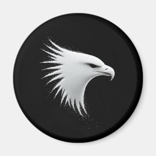Der Adler - Abstrakte Mauer Magnet