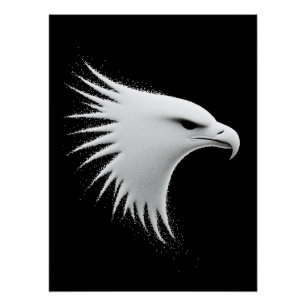 Der Adler - Abstrakte Mauer Poster