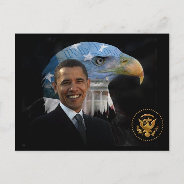 Der Adler ist gelandet... Postkarte (Vorderseite)