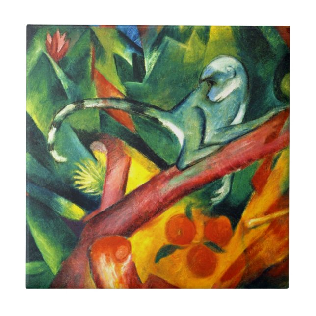 Der Affe Fliese (Vorderseite)
