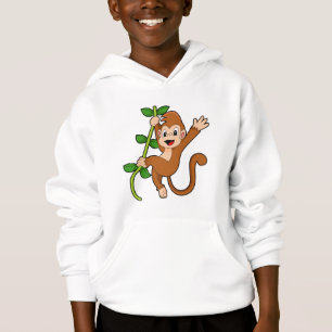 Der Affe im Dschungel Hoodie