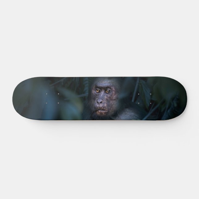 Der Affe im Dschungel Skateboard (Horizontal)