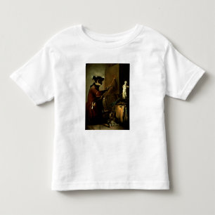 Der Affe-Maler, 1740 (Öl auf Leinwand) Kleinkind T-shirt