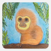 "Der Affe"-Sticker