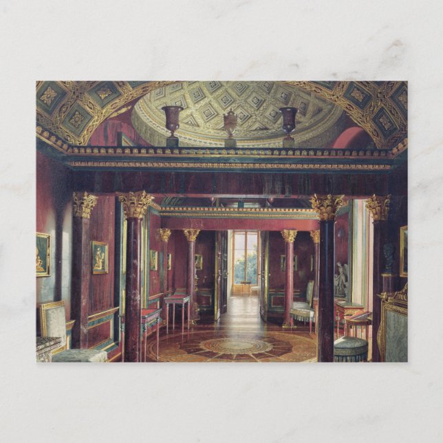 Der Agate Room im Catherine Palace Postkarte (Vorderseite)