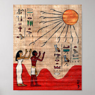 Der ägyptische Segen: Gott steht zwischen dir und Poster
