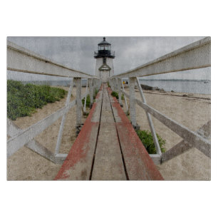 Der aktuelle Leuchtturm, der letzte von vielen Schneidebrett