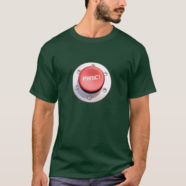der Alarmknopf T-Shirt (Vorderseite)