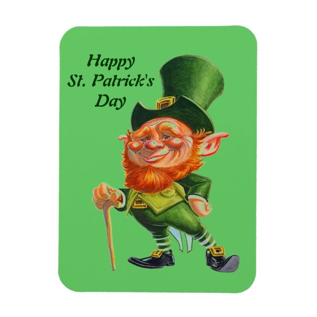 Der ALBERNE LEPRECHAUN-Magnet Magnet (Vertikal)