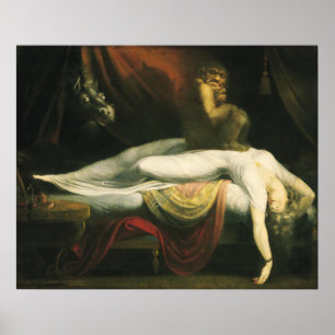Der Albtraum, Henry Fuseli Poster