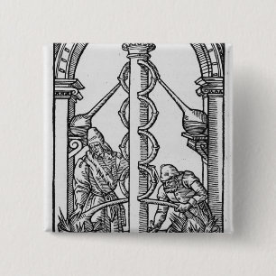 Der Alchemist bei der Arbeit Button