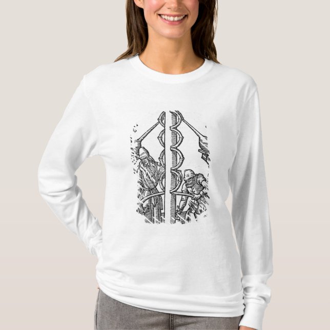 Der Alchemist bei der Arbeit T-Shirt (Vorderseite)