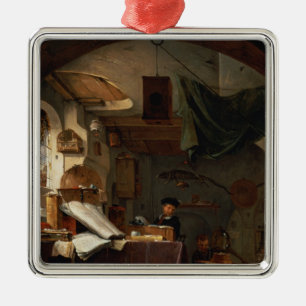 Der Alchemist Silbernes Ornament
