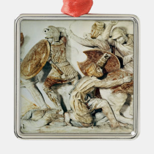 Der Alexander-Sarkophag Silbernes Ornament