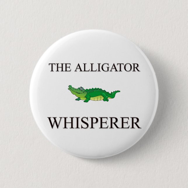 Der AlligatorWhisperer Button (Vorderseite)