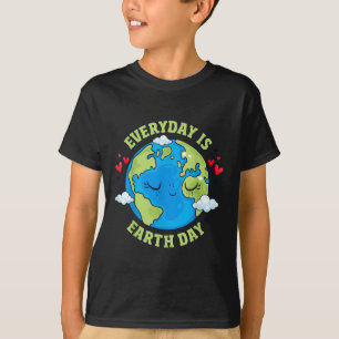Der Alltag ist der Tag der Erde Celebrate Earth Da T-Shirt