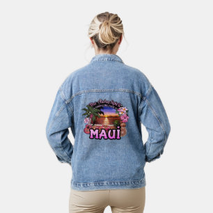 Der Aloha-Geist ruft mich zurück nach Maui Jeansjacke