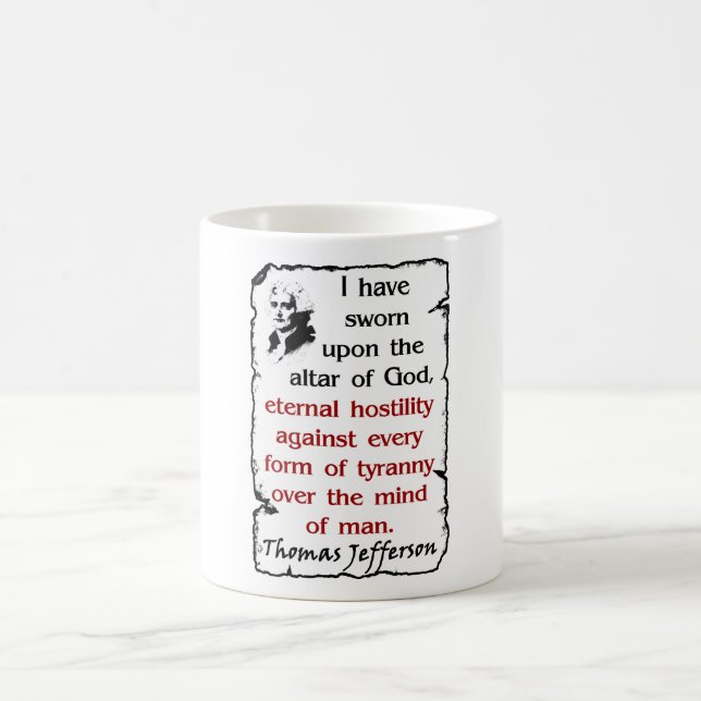 Der Altar des Gottes Kaffeetasse (Mittel)