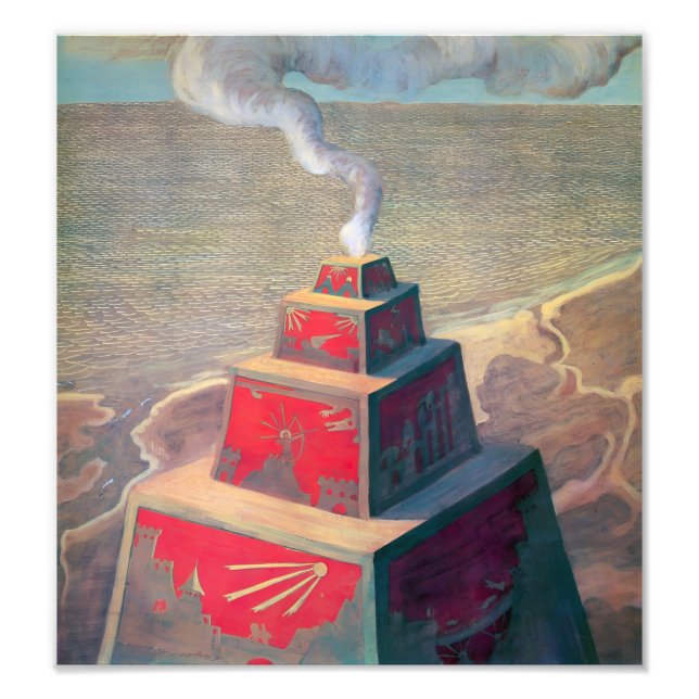 Der Altar | Mikalojus Ciurlionis | Fotodruck (Vorne)