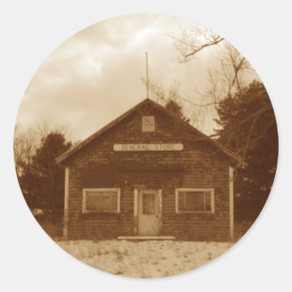 Der alte allgemeine Aufkleber