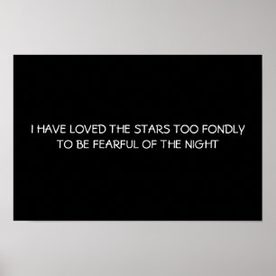 Der alte Astronom zu seinem Schüler Poster