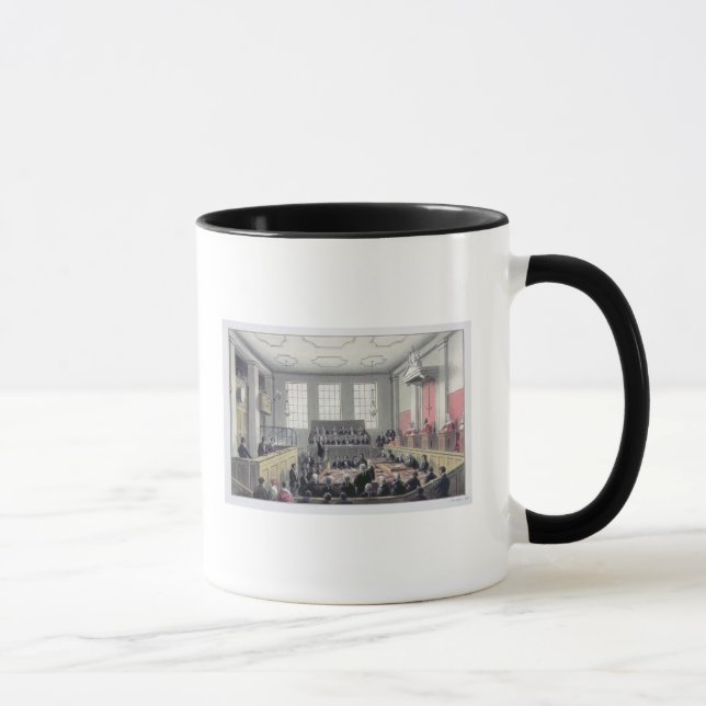 Der alte Bailey, London Tasse (Rechts)