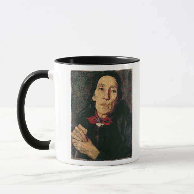 Der alte Bauer, 1875 Tasse (Links)