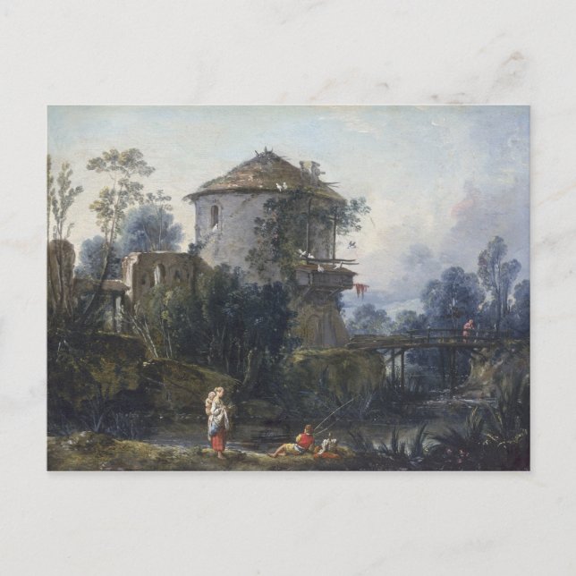 Der alte Dovecote Postkarte (Vorderseite)
