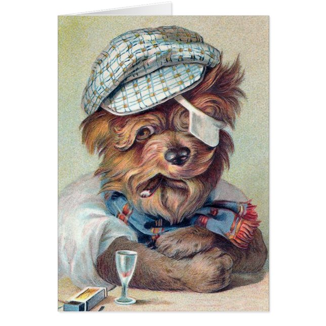 "Der alte Gauner-" Vintager Hund (Vorne)