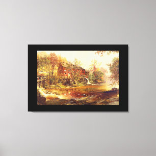 Der alte Jaspis F. Cropsey_Landscapes des Leinwanddruck