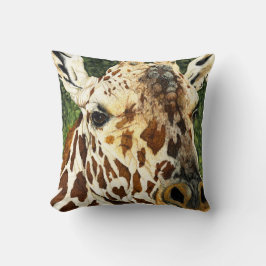 Der alte Junggeselle - Giraffen-Kissen Kissen
