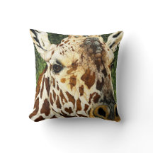 Der alte Junggeselle - Giraffen-Kissen