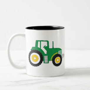Der alte Macdonald hatte einen Bauernhof für Kinde Zweifarbige Tasse