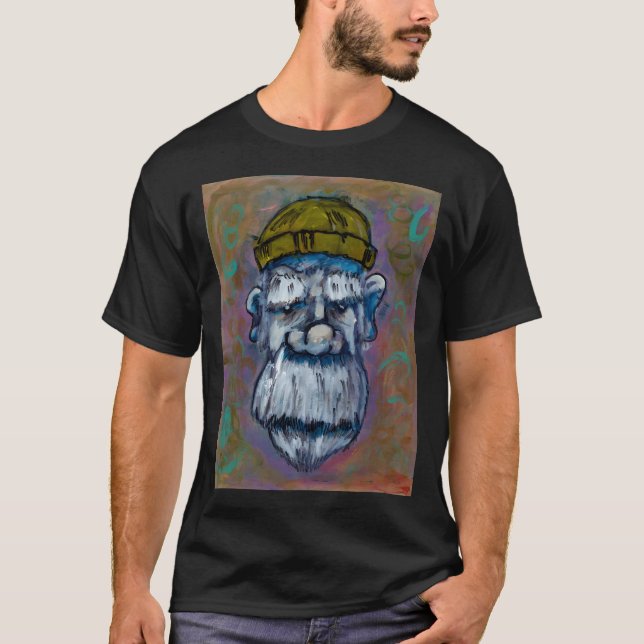 Der alte Mann an den Docks T-Shirt (Vorderseite)