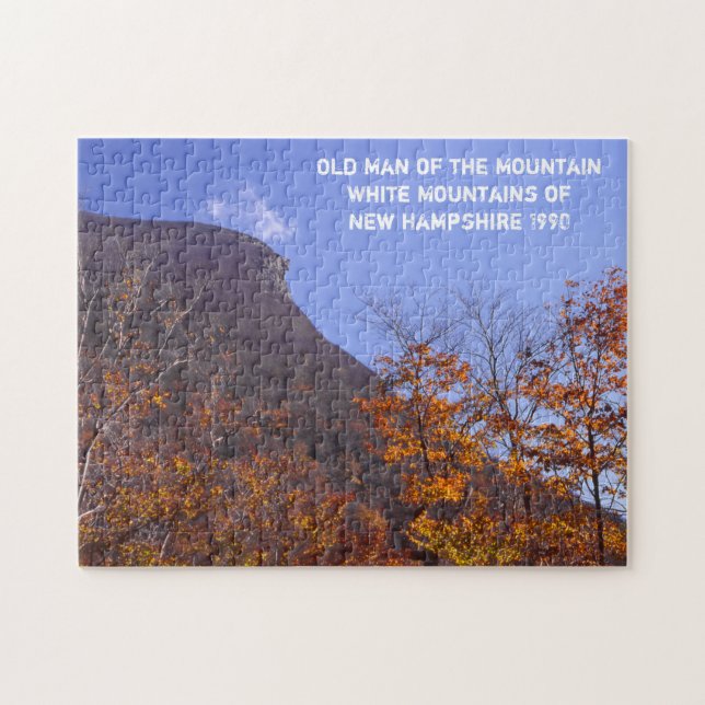 Der alte Mann des Berges New Hampshire (Horizontal)