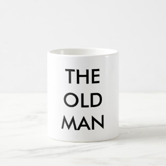 DER ALTE MANN KAFFEETASSE