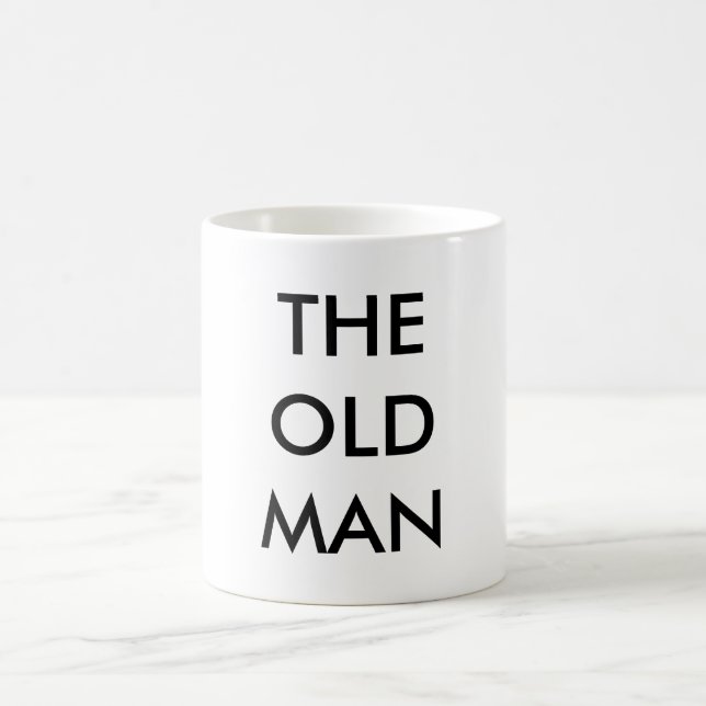 DER ALTE MANN KAFFEETASSE (Mittel)