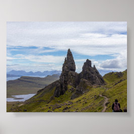 Der Alte Mann von Storr Poster