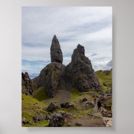 Der Alte Mann von Storr Poster