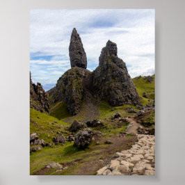 Der Alte Mann von Storr Poster