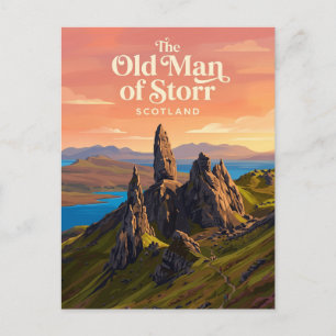 Der Alte Mann von Storr Schottland Postkarte