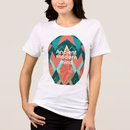 Der alte moderne Geist, die heiligen Dreiecke Tri-Blend Shirt